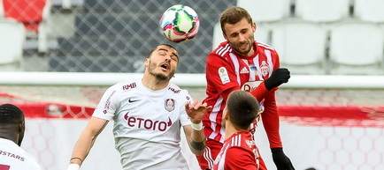 Cupa României - semifinale: Sepsi Sfântu Gheorghe - CFR Cluj 3-0